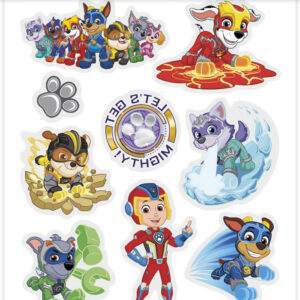 Paw Patrol Mighty Tatueringar 12 st