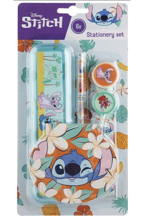 Disney Lilo and Stitch Aloha 6-delars skrivset