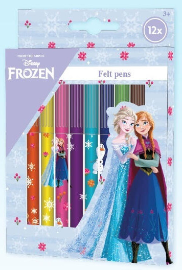 Disney Frost Sisters tuschpennor 12-pack