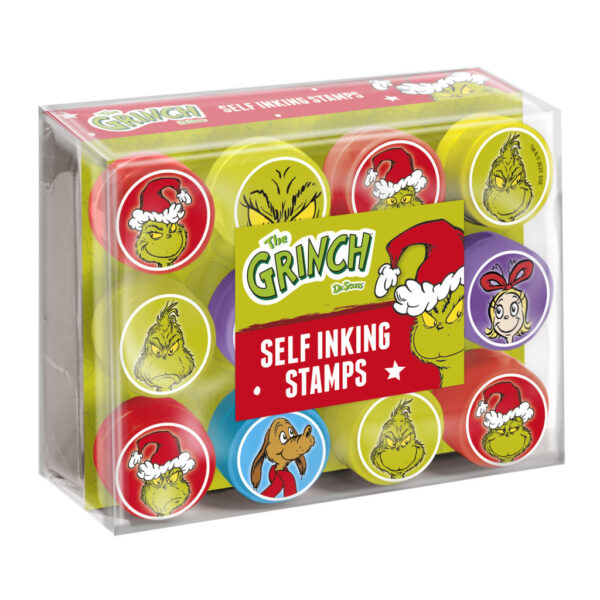 The Grinch Dr Seuss 12-delat stämpelset