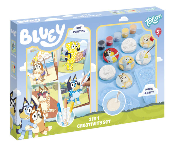 Bluey kreativt set 2 i 1