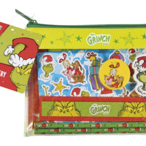 The Grinch Dr Seuss 9-delars skrivset