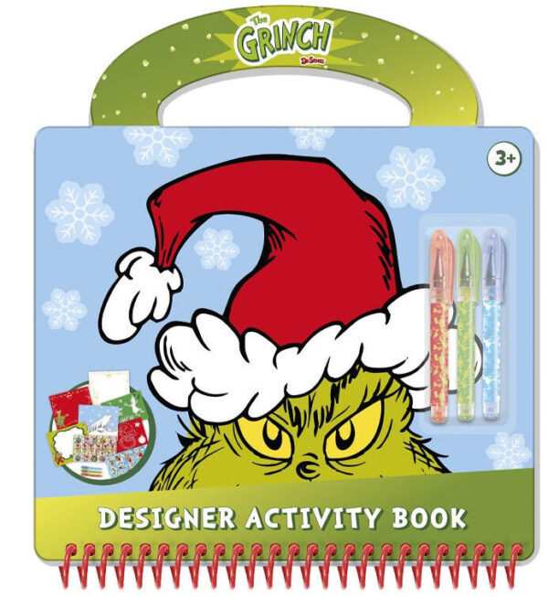 The Grinch Dr Seuss aktivitetsset 23x25 cm