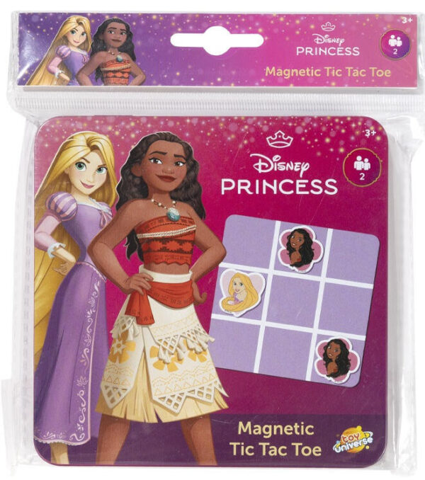 Disney Princess Royal magnetiskt kryss och noll-spel 13x13 cm