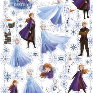 Disney Frozen Destiny glitterdekal