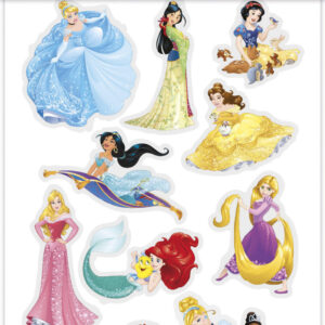 Disney Princess magiskt set med 12 tatueringar