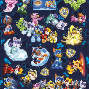Paw Patrol Hero klistermärke 20x16 cm