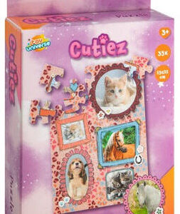 Animals Cutiez mini pussel 35 bitar