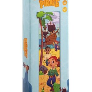Piratskatt rektangulärt pussel, 48 bitar