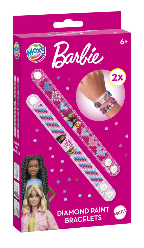 Barbie Moxy armband med diamantpärlor, 2 delar