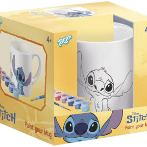 Disney Lilo och Stitch målningsbar porslinsmugg 235 ml i presentförpackning