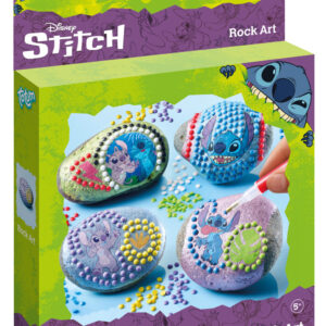 Disney Lilo and Stitch Angel set för dekorering av stenar med klistermärken