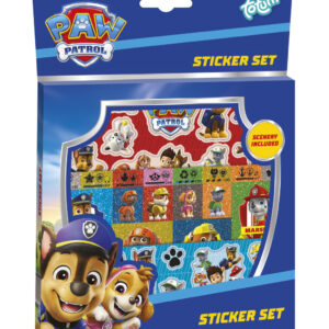 Paw Patrol klistermärkesset Best Team 17x24 cm