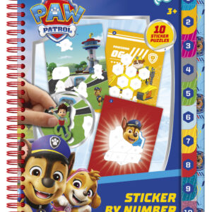 Paw Patrol klistermärkesset med kreativt tema