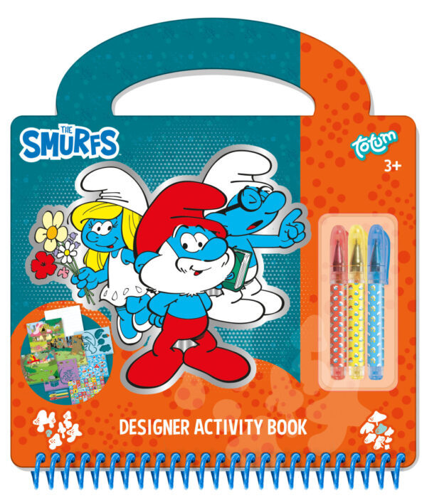 Smurfarna kreativt aktivitetsset 23x25 cm