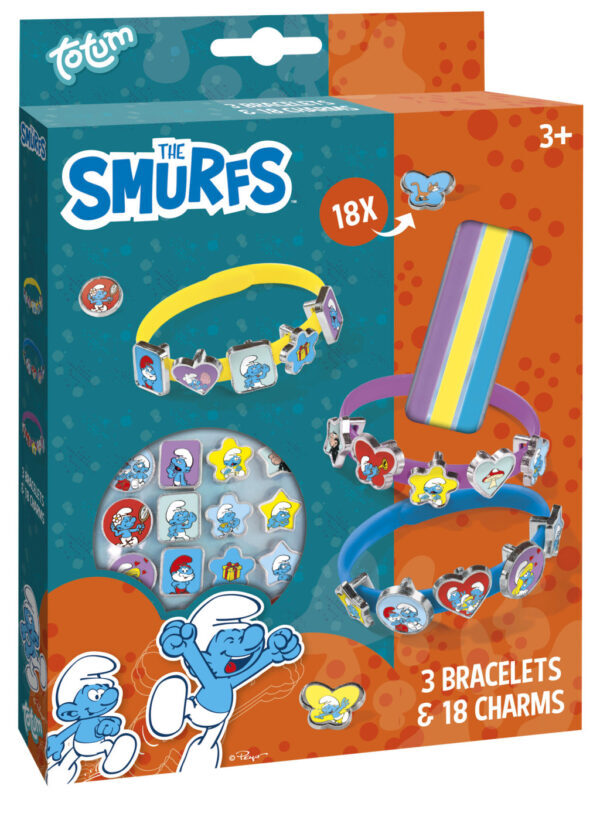 Smurfarna set för att göra armband