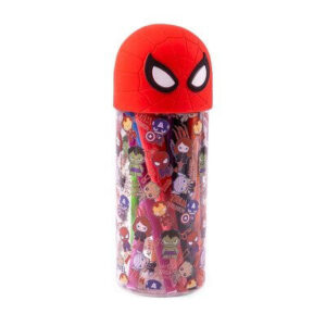 Spindelmannen Marvel 18-delars tuschpennor i 3D-fodral