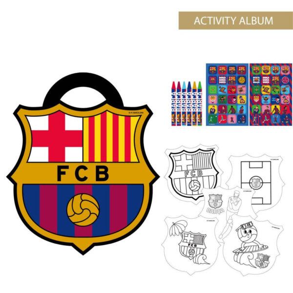 FC Barcelona Crest målar- och aktivitetsset