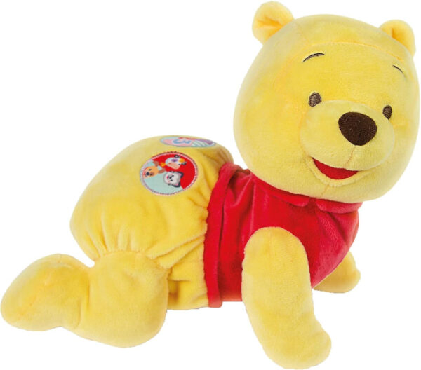 Disney Winnie the Pooh interaktiv krypande mjukisdjur Clementoni
