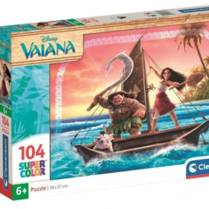 Disney Vaiana Äventyr 104-bitars Clementoni pussel