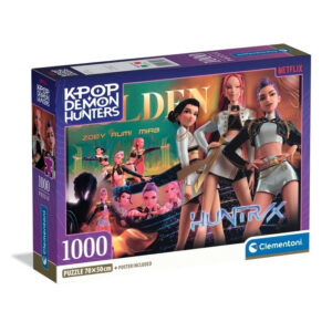 K-pop Demon Hunters Golden 1000-bitars kompakt pussel Clementoni