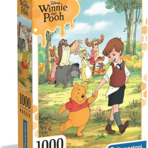 Disney Nalle Puh Stroll 1000-bitars kompakt pussel Clementoni