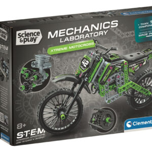 Clementoni Motocross byggleksak 32x26 cm