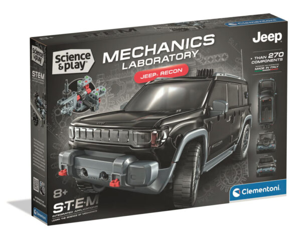 Car Mechanics Jeep byggsats Clementoni