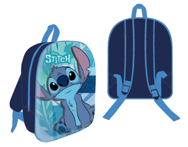 Disney Lilo and Stitch Blue Vibes 3D Ryggsäck, 30 cm