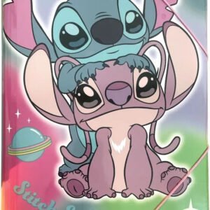 Disney Lilo and Stitch This World A4 mapp med resår