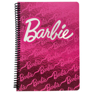 Barbie B5 linjerad spiralanteckningsbok 70 blad
