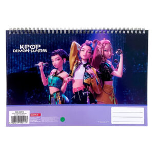 K-pop Demon Hunters Hunterx spiralblock A4, 30 ark