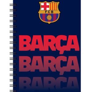 FC Barcelona Barca B/5 Linjerad Spiralanteckningsbok 70 blad