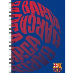FC Barcelona Anteckningsbok B/5 med linjerad spiral, 70 sidor