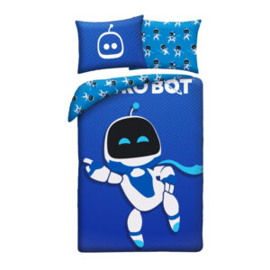 PlayStation Astro Bot påslakanset 140×200 cm, 70×90 cm mikrofiber