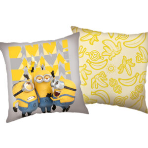 Minions Crazy Mood dekorativ kudde 40x40 cm