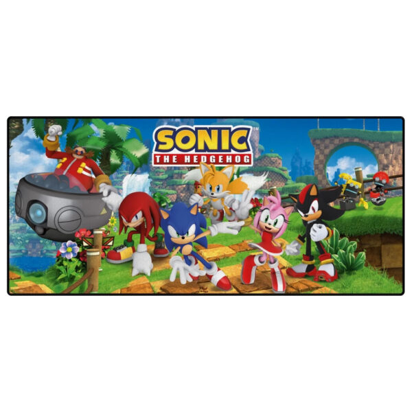 Sonic the Hedgehog Team skrivbordsunderlägg 81x36 cm