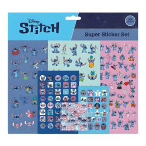 Disney Lilo and Stitch Rosa Klistermärkesset XL