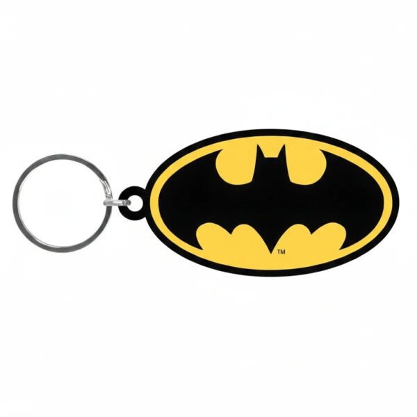 Batman-symbol nyckelring