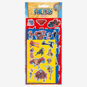 One Piece klistermärkesset 60 st