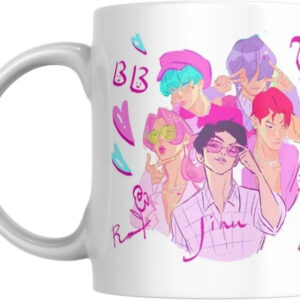K-pop Demon Hunters Saja Boys porslinsmugg 315 ml med presentförpackning