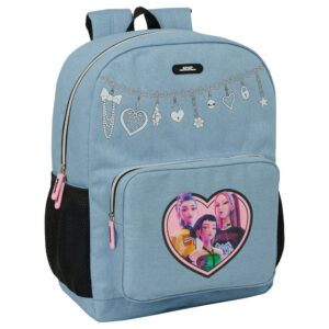 K-pop Demon Hunters Denim Dreams skolväska, 43 cm