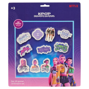 K-pop Demon Hunters Hunterx formgummisudd set 10 st
