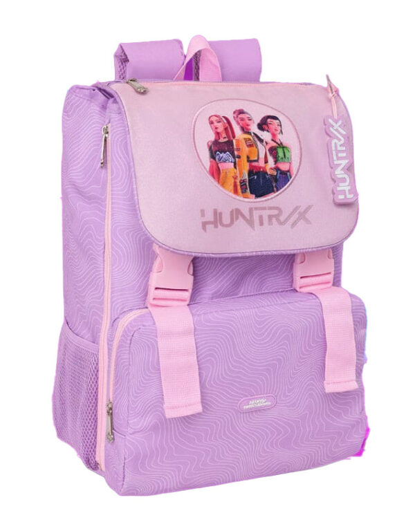 K-pop Demon Hunters ikonisk expanderbar skolväska, 41 cm
