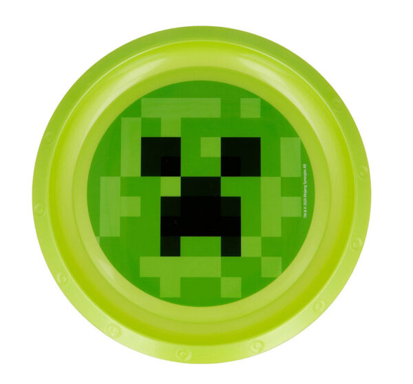 Minecraft TNT flat tallrik 22 cm
