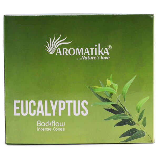 Aromatika Masala Tillbakaflöde Rökelsekoner - Eukalyptus