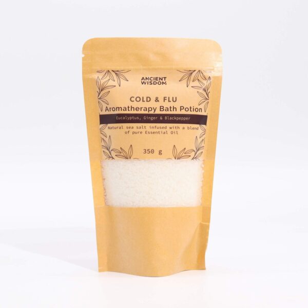 Aromaterapi Badsalt 350g - Förkylning & Influensa