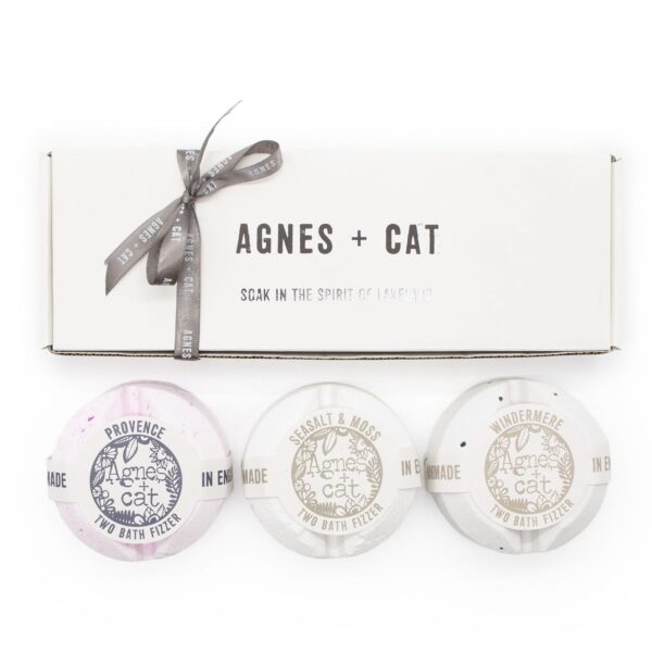 Agnes + Cat Presentset med Badtabletter - Signaturdoft