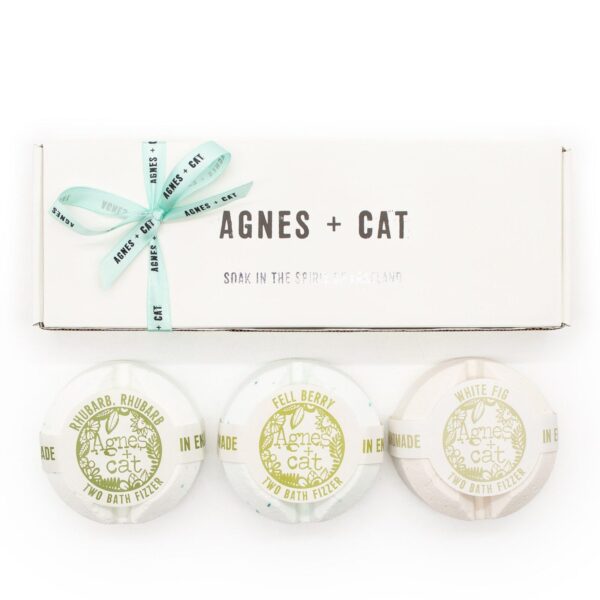 Agnes + Cat Presentset med Badtabletter - Bär & Fikon