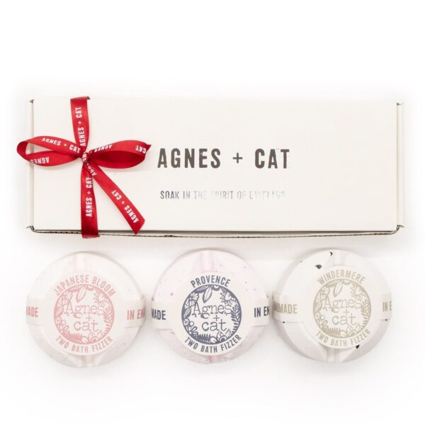 Agnes + Cat Presentset med Badtabletter - Lakeland-favoriter